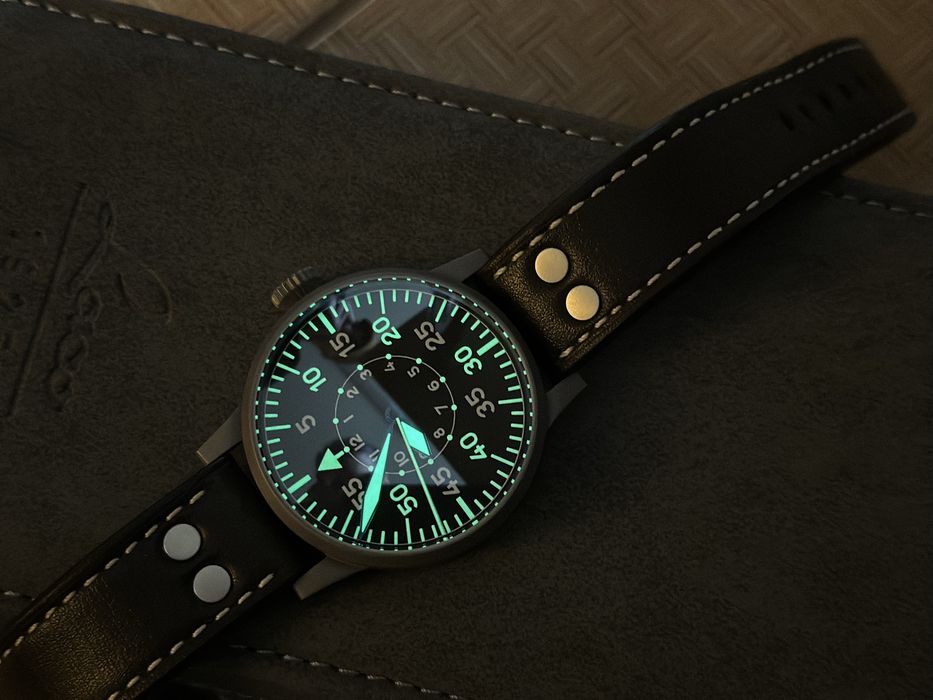 Laco Pilot Watch Original Leipzig 42 mm - Ceas mecanic hand-winding