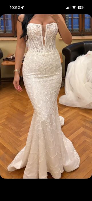 Rochie de mireasa VeraSpos- 50% REDUCERE+trena gratuita