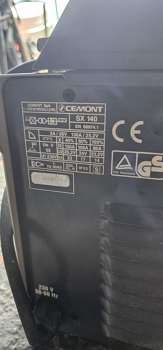 Aparat sudura Cemont sx 140 import