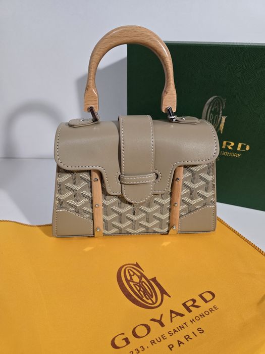 Налична чанта Goyard Saigon Бежов