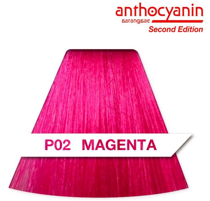 Стойкая краска для волос Anthocyanin P02 — Magenta