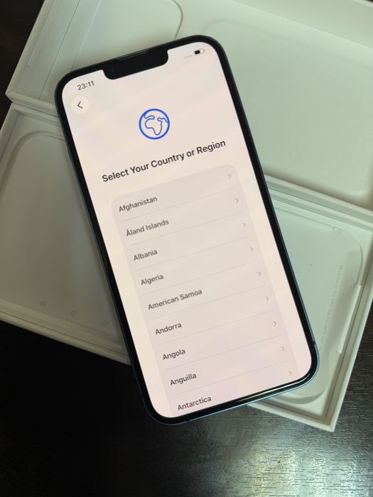 Iphone 13 blue 128gb