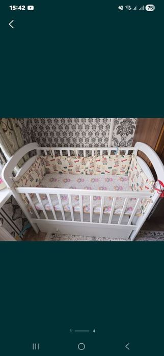 Продам детский манеж-кровать