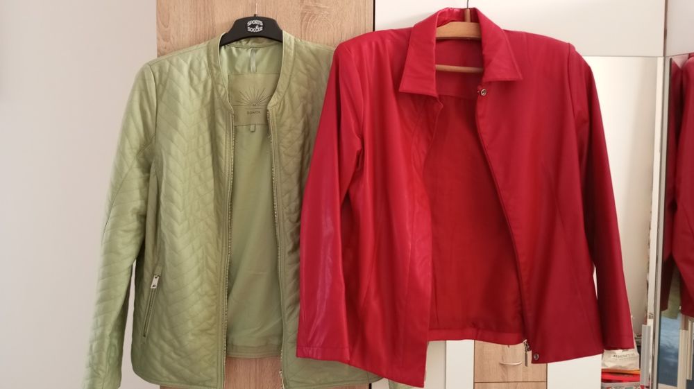 Нови якета, еко кожа, номер 40 и 44