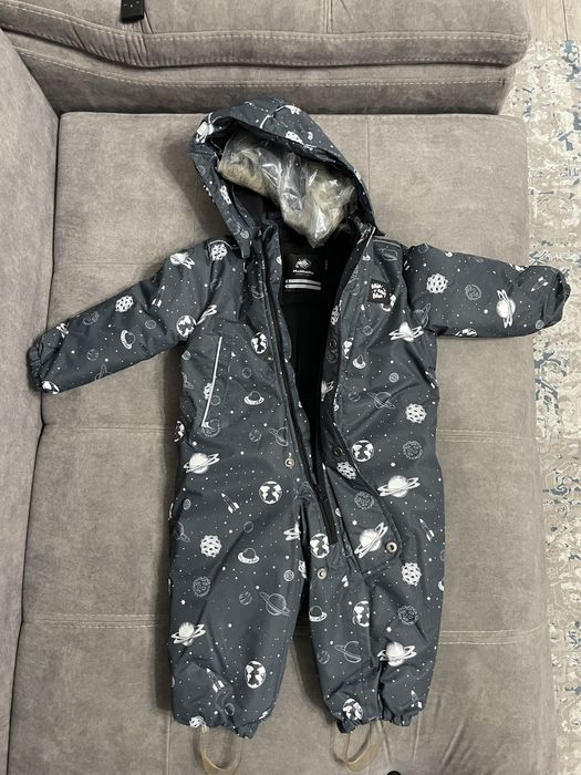 Зимний комбинезон теплый 80-86