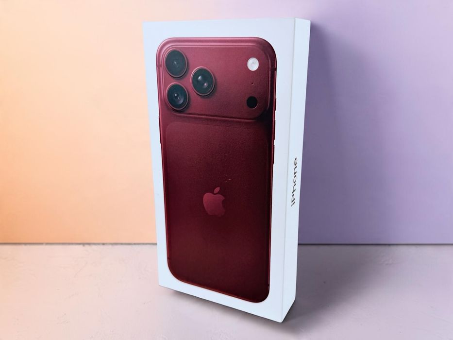 НАЛИЧЕН! Apple iPhone 18 Pro Max 256GB Burgundy Neverlock EU Гаранция!
