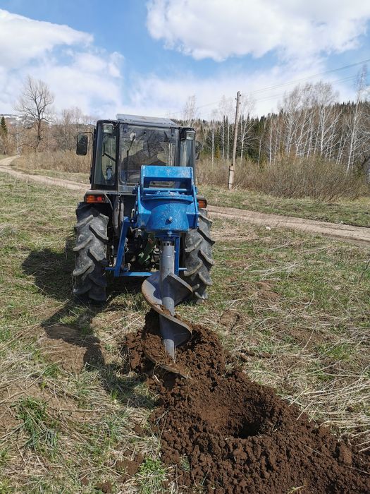 Ямобур навесной тракторный