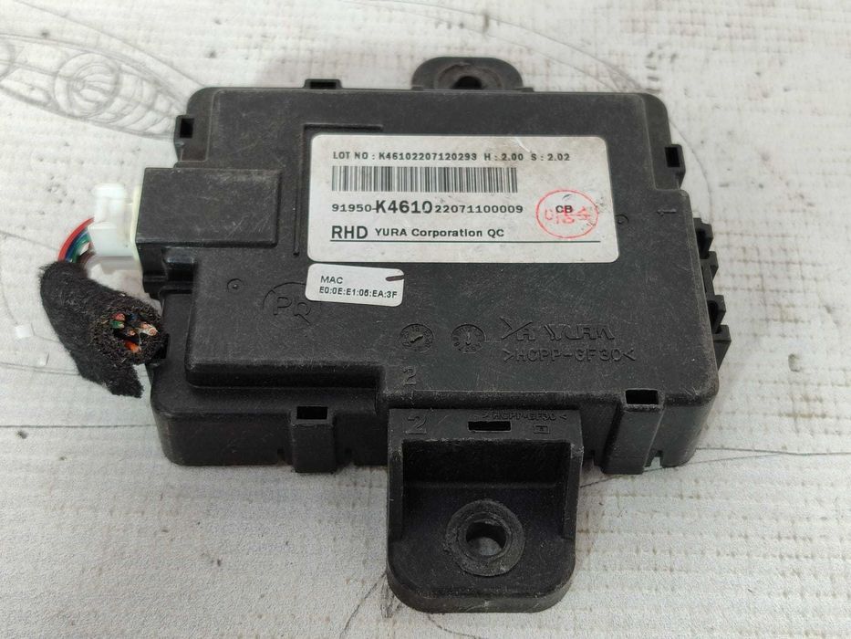 Modul confort / Unitate centrală electronică Hyundai Kona I Electric COD: 91950-K4610 2022 / [2017-2023] / (5G3)