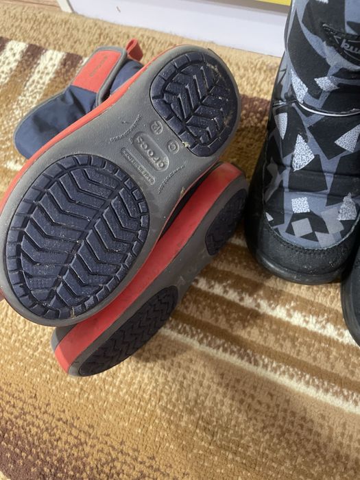 Сапоги Kuoma и Crocs