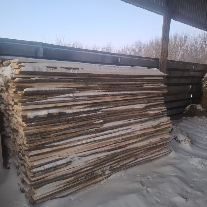 Продам пиломатермал доска необрезная