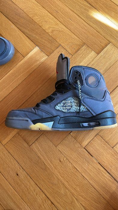 off-white air jordan 5
