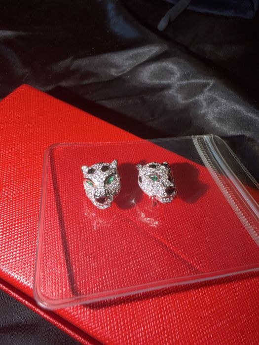 Cartier Panther обеци