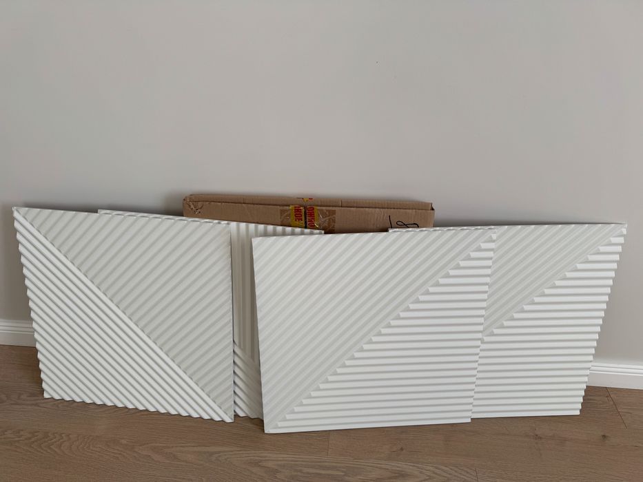 Декоративные настенные 3D панели МДФ для дома (2 пачки)