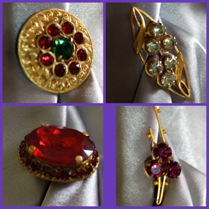 Винтажные броши времён СССР