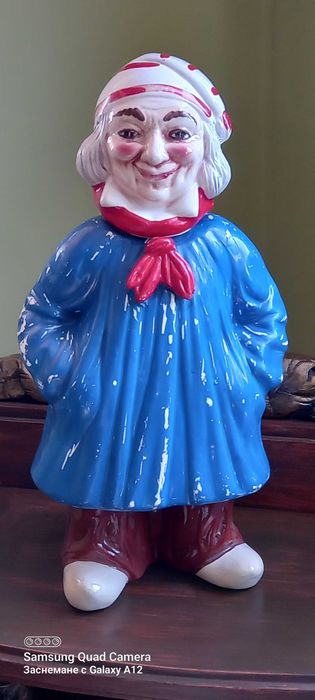 Автентична италианска бутилка-порцелан