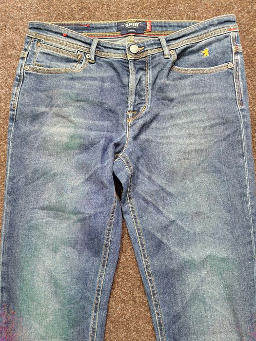 Blugi premium Jaggy, Slim Fit, Cusătură triplă, Bărbați - W33 L34