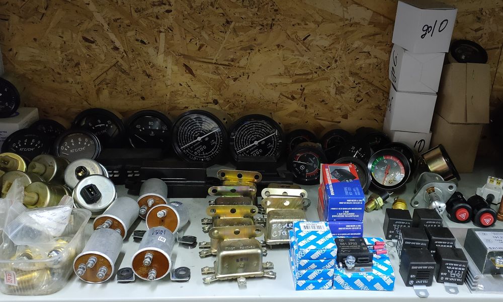 Датчики, указатель, реле