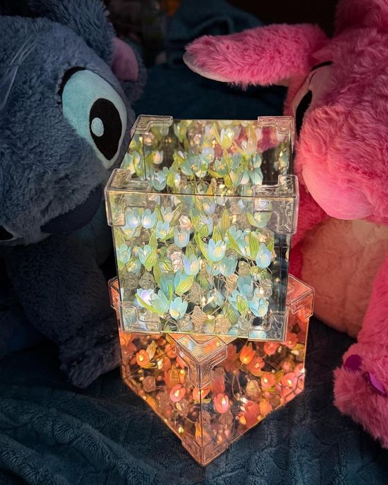 Лампа с лалета с възможност за персонално послание