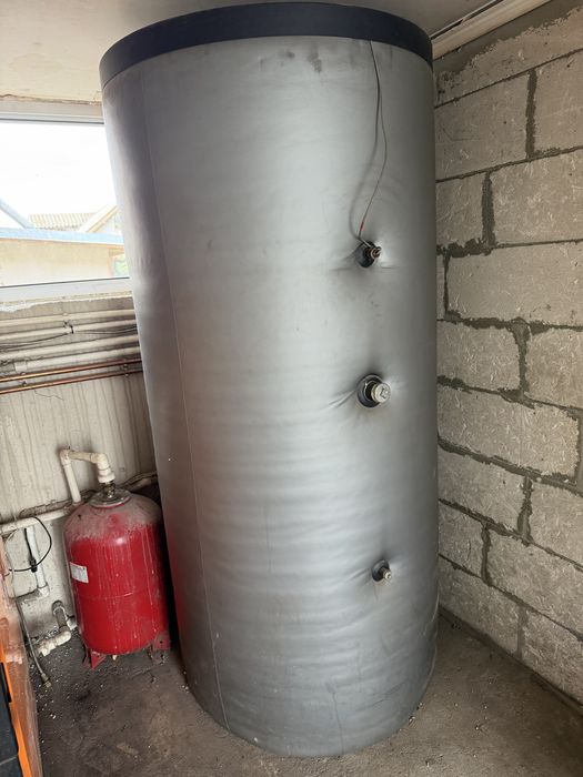 centrala lemne feroli sfl6, buffer 1000L, tot echipamentul