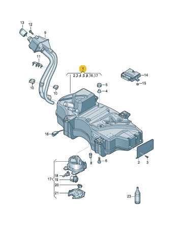 Rezervor+Pompa Adblue 80A131878AD 2.0 Tdi DETA Audi Q5 2 (FYB) OE