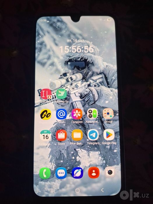 Samsung A16 4G 6/128GB - ideal holatda, to'liq komplekt, ta'mir ko'rma