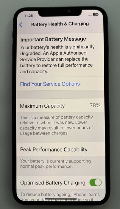 iPhone XS Max 256gb черен