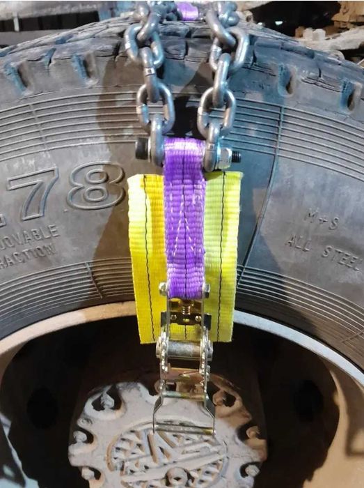 Цепь занжир для авто шины универсальный