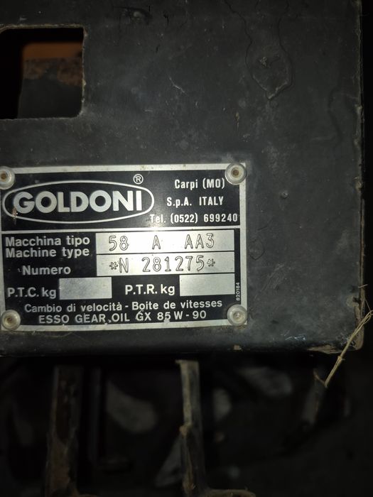 Ansamblu motocultor goldoni junior jolly