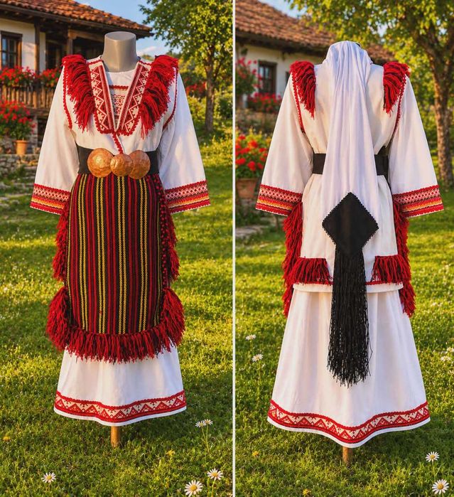 Македонска носия - 5 части