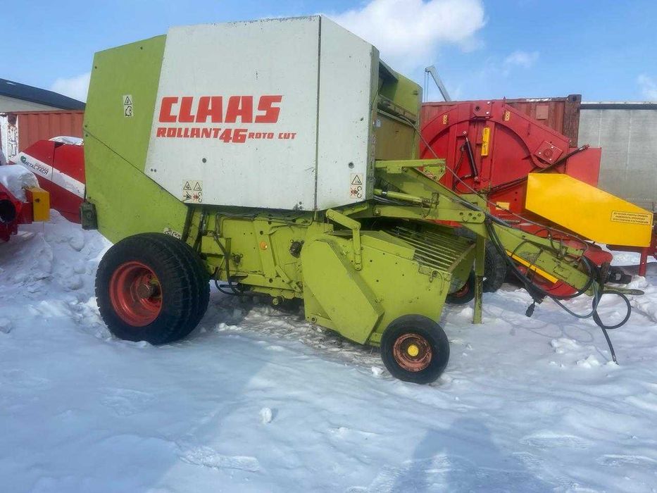 Пресс подборщики из Европы CLAAS METALFACH