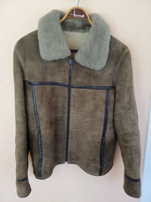 Geaca piele bărbați Aviator Texaco M