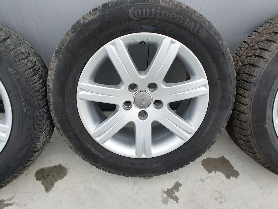 Jante originale Audi 16 , prinderea la prezoane 5x112 , gaura 57,1 mm