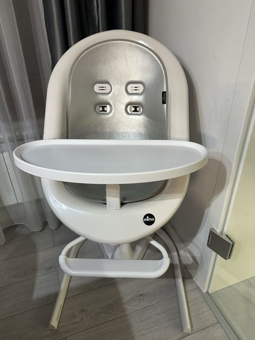 scaun de masa  copii Mina moon silver