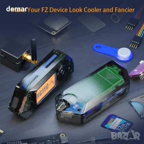 Прозрачен черен калъф за Flipper Zero