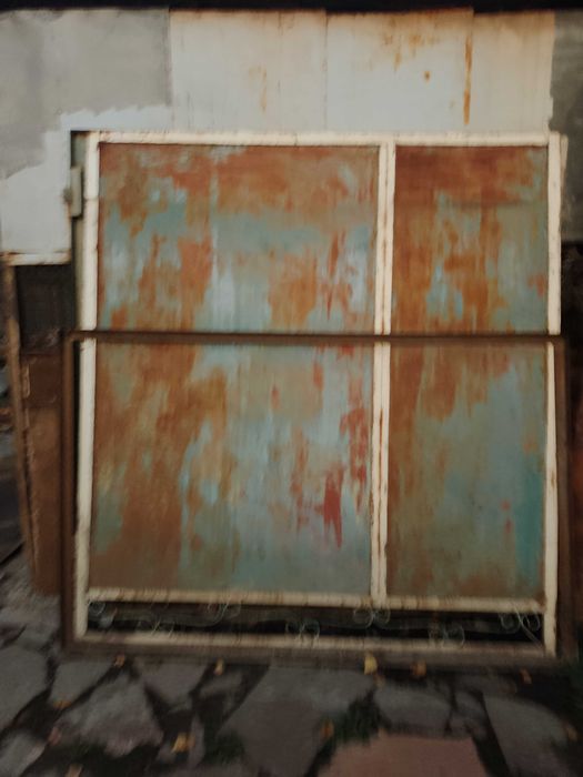 Ворота  железные