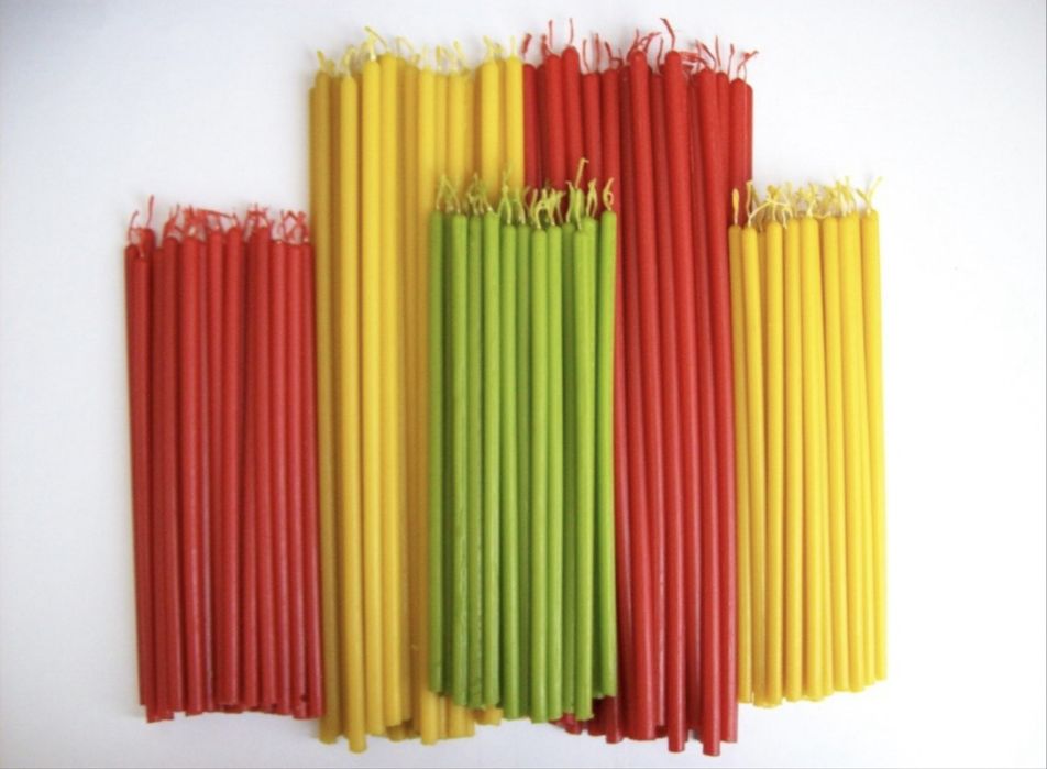 Разное церковные свечи восковые