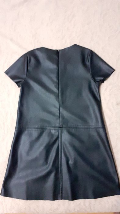 Платье кожаное ZARA