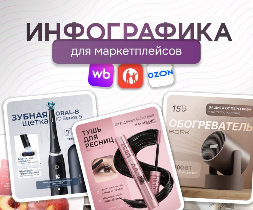 Графический дизайнер | Инфографика • Презентации • Реклама