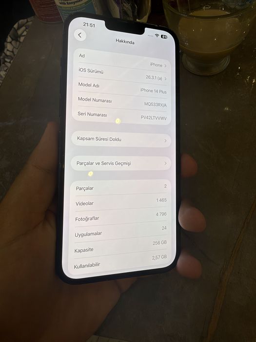 iPhone 14 Plus 256GB black