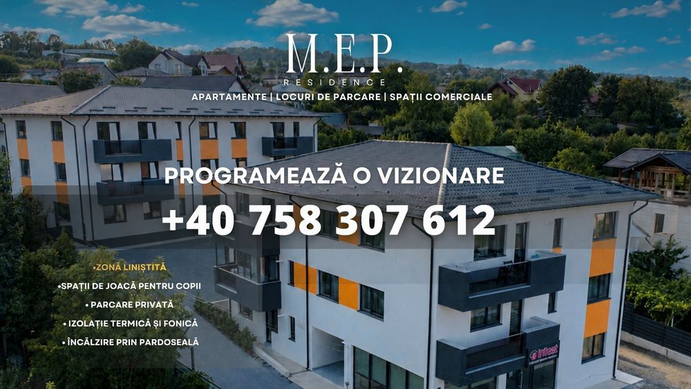 Vând apartament 2 camere (51 mp) Complex Rezidențial Nou