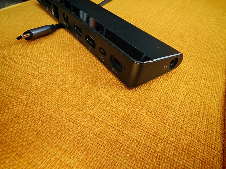 Docking Station 12-în-1 NewQ USB-C – Dual HDMI 4K, PD 100W, Gigabit