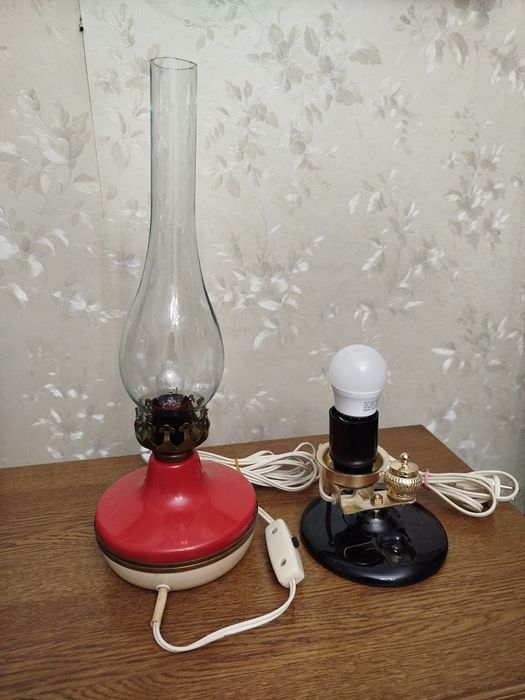 Лампа настольная СССР ретро