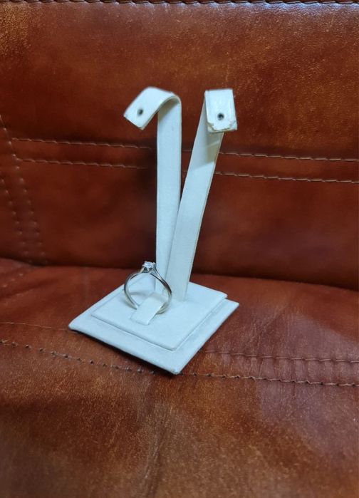 Inel din aur alb de 14k 585