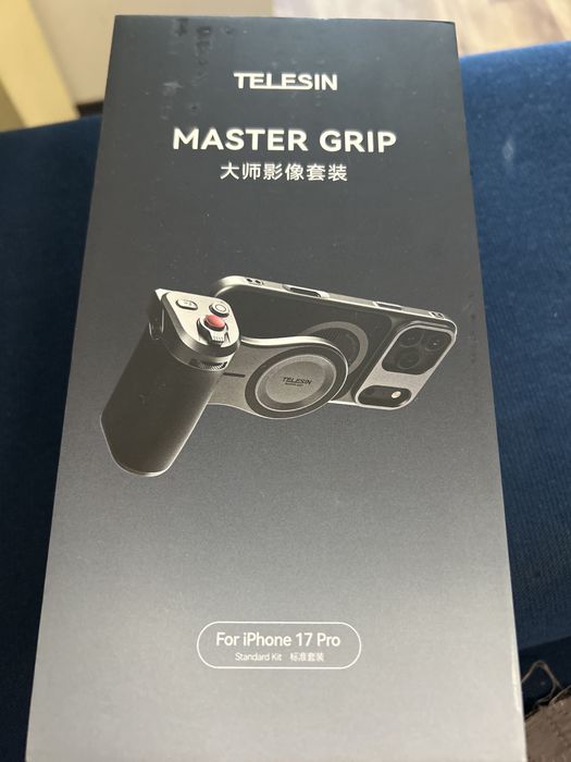 TELESIN Master Grip – комплект за iPhone 17 Pro