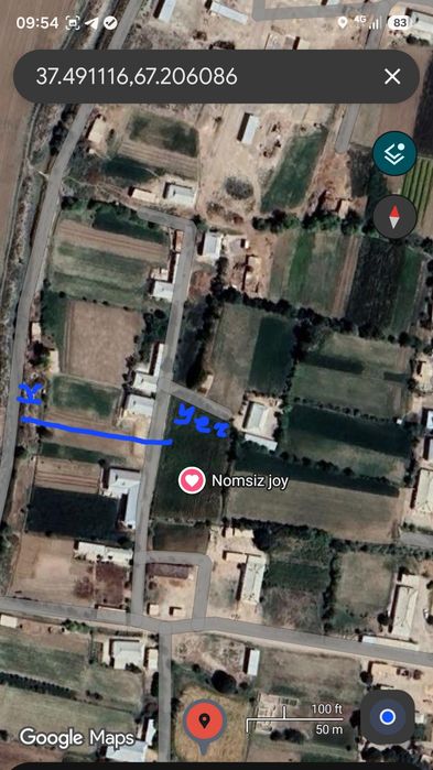 Angorda agro-biznes va ishlab chiqarish uchun 21 sotix yer