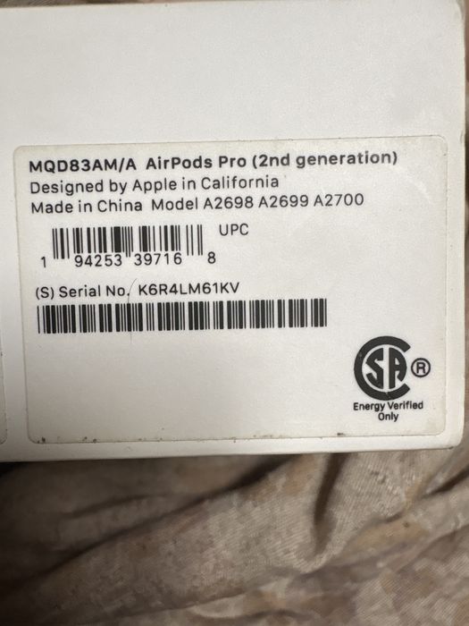 AirPods Pro 2 (оригинал)