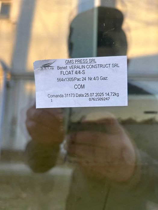 Tâmplărie PVC - Gealan linear  1400L x 1500H ( 4 bucăți - deschidere stânga)