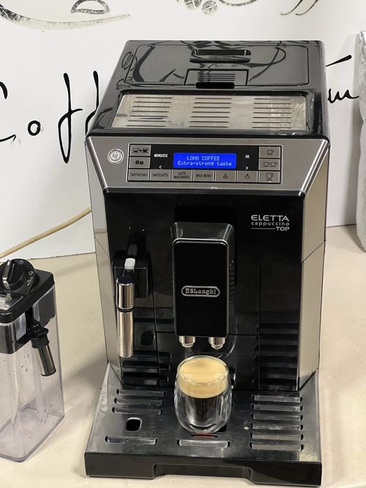 Кафемашина кафе автомат delonghı ELETTA cappuccino Top с гаранция