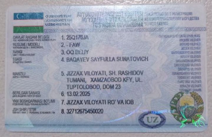 FAW JK6 сотилади!  340 талик мотор куйилган! Кузови контейнер килинган