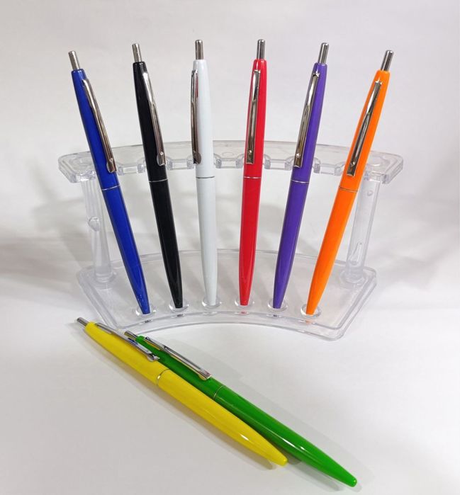 Металлические пластиковые ручки с логотипом